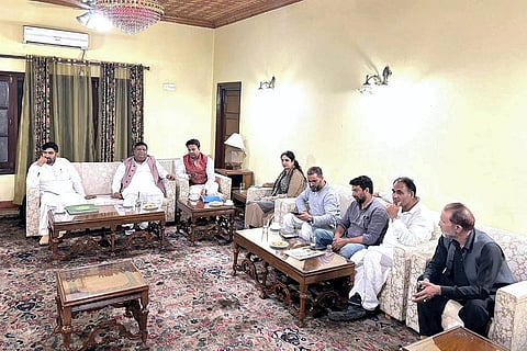 AAP meeting in Srinagar